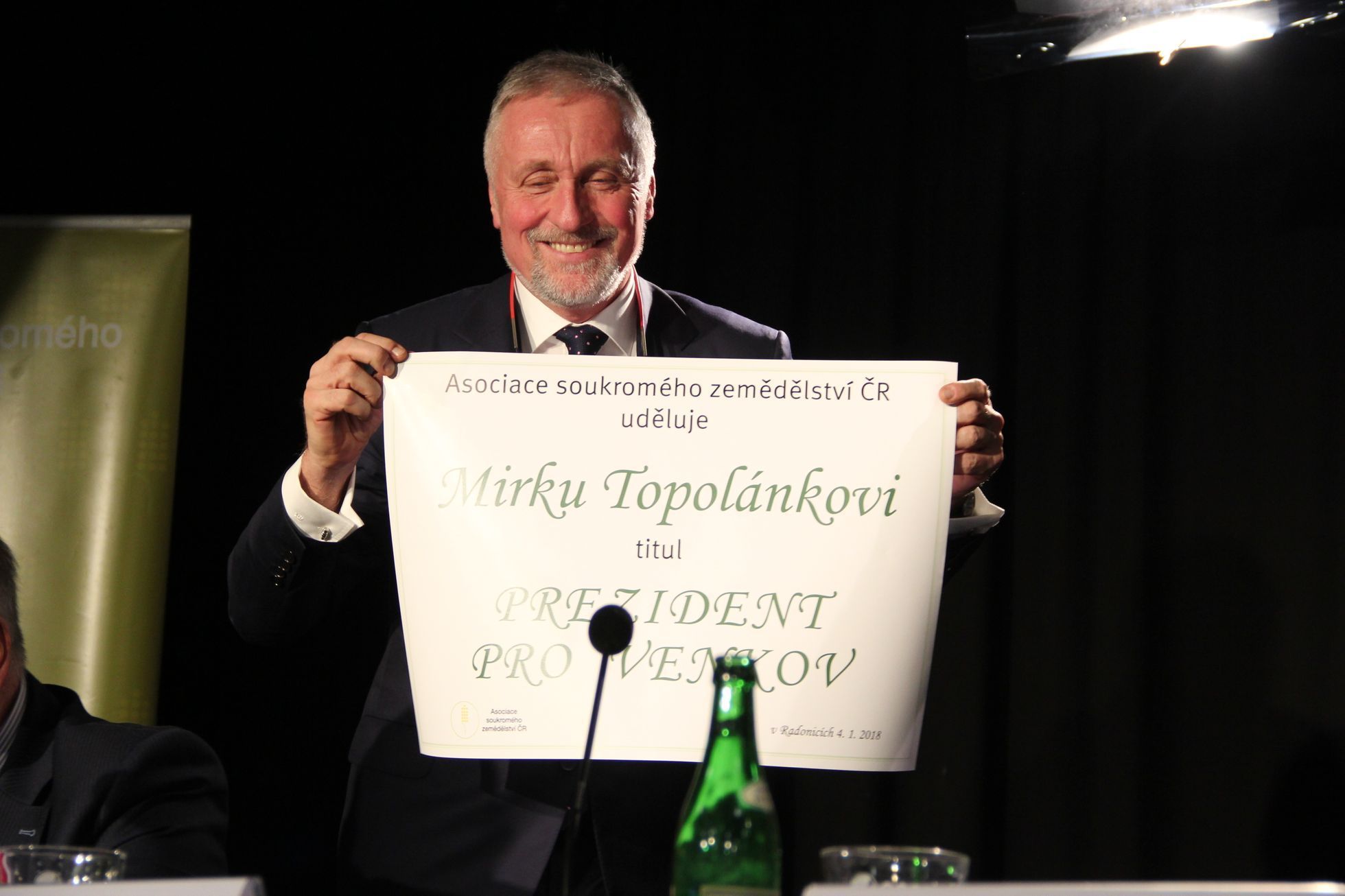 Mirek Topolánek, prezident pro venkov