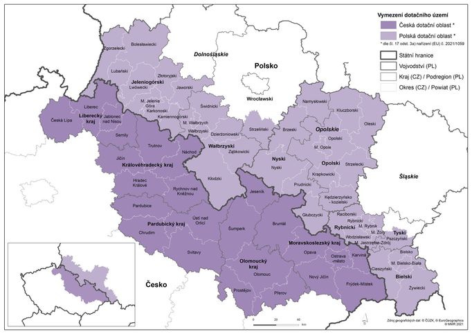 Program Interreg Česko - Polsko.