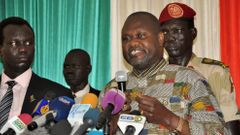 Jižní Súdán - povstalecký vůdce Reik Machar