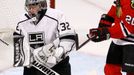 Chicago Blackhawks - Los Angeles Kings (Quick v akci)