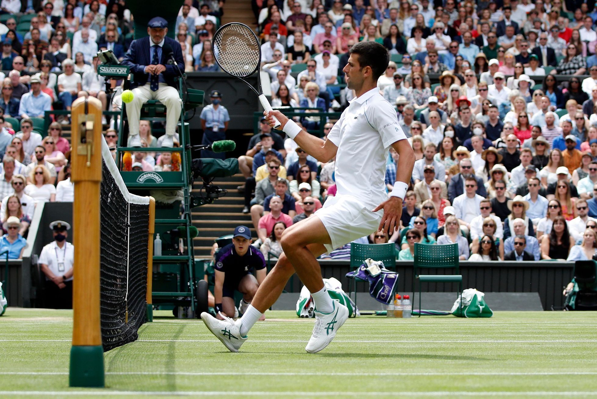 Wimbledon 2021, osmifinále (Novak Djokovič)
