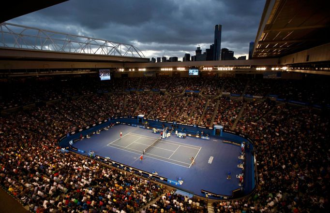 Novak Djokovič vs Stanislas Wawrinka ve čtvrtfinále Australian Open 2014