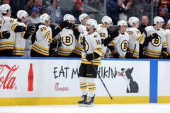 Zacha dal gól, Pastrňák asistoval a Boston má další výhru. Dostál vychytal šampiony