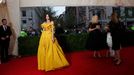 Katie Holmes arrives at the Metropolitan Museum of Art Costume Institute Gala Benefit in New York