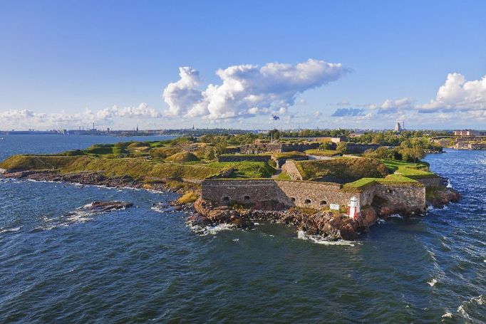 pevnost Suomenlinna v Helsinkách