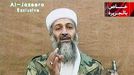 Vůdce teroristické skupiny Al Kaida Usama bin Ladin v katarské televizi Al Jazeera. Snímek z roku 1998.