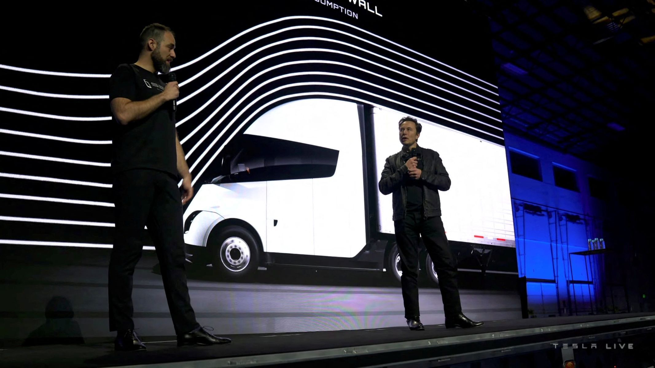 Tesla Semi předání prvního kusu