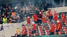 Soccer Football - Europa Conference League - Group D - OGC Nice v Cologne - Allianz Riviera, Nice, France - September 8, 2022 Fans clash before the match REUTERS/Eric Gai