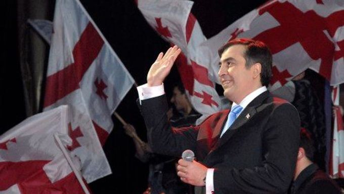 Prezident Gruzie Michail Saakašvili