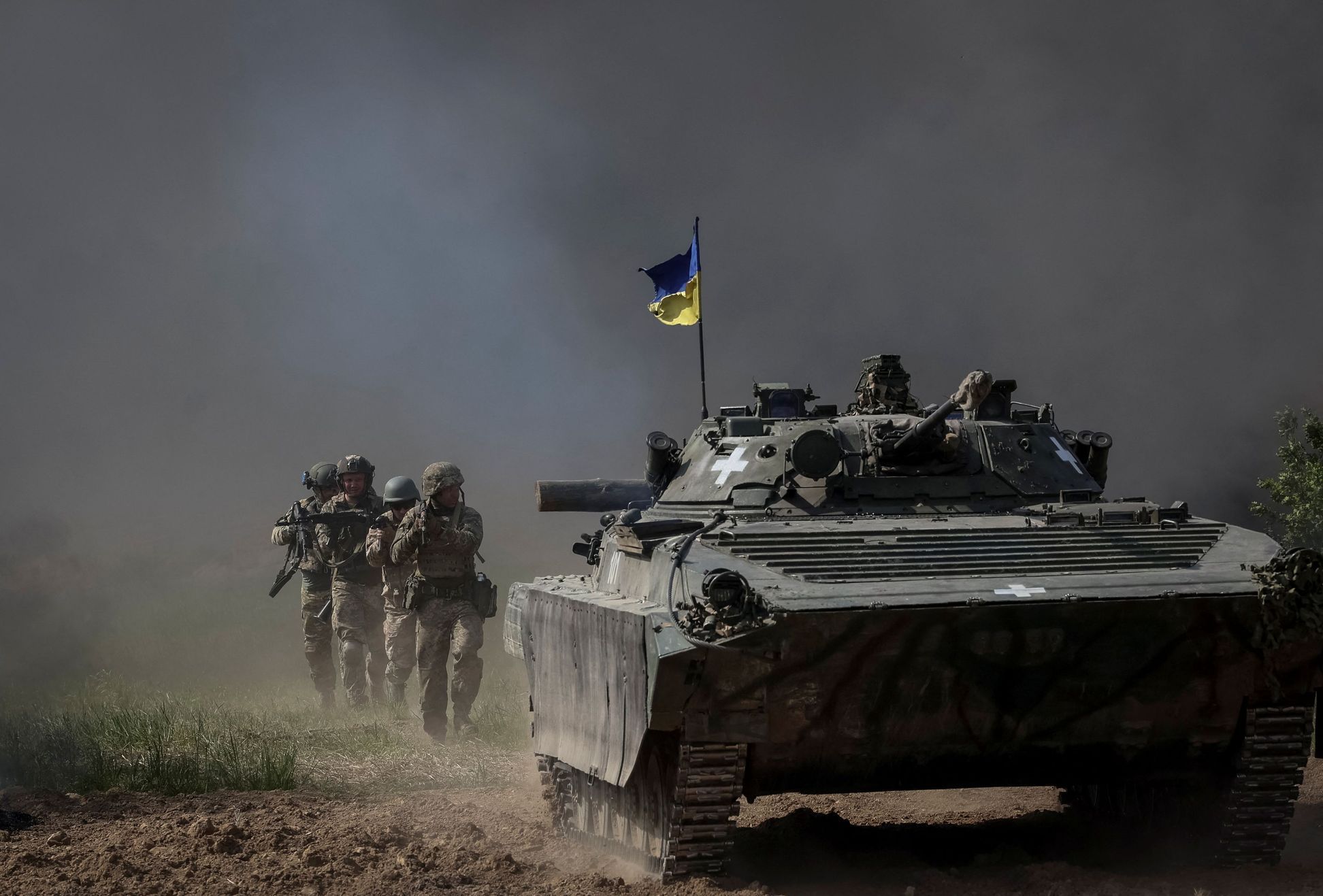 ukrajina vojenské cvičení protiofenziva