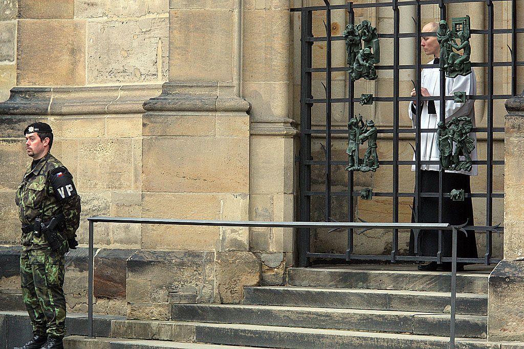 Inaugurace Miloše Zemana na Hradě