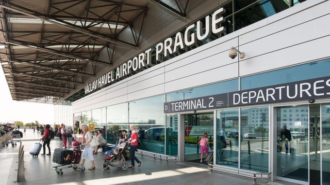 Pražské letiště.