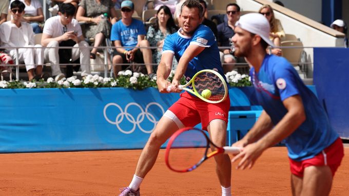 Tomáš Macháč a Adam Pavlásek na OH 2024 v Paříži