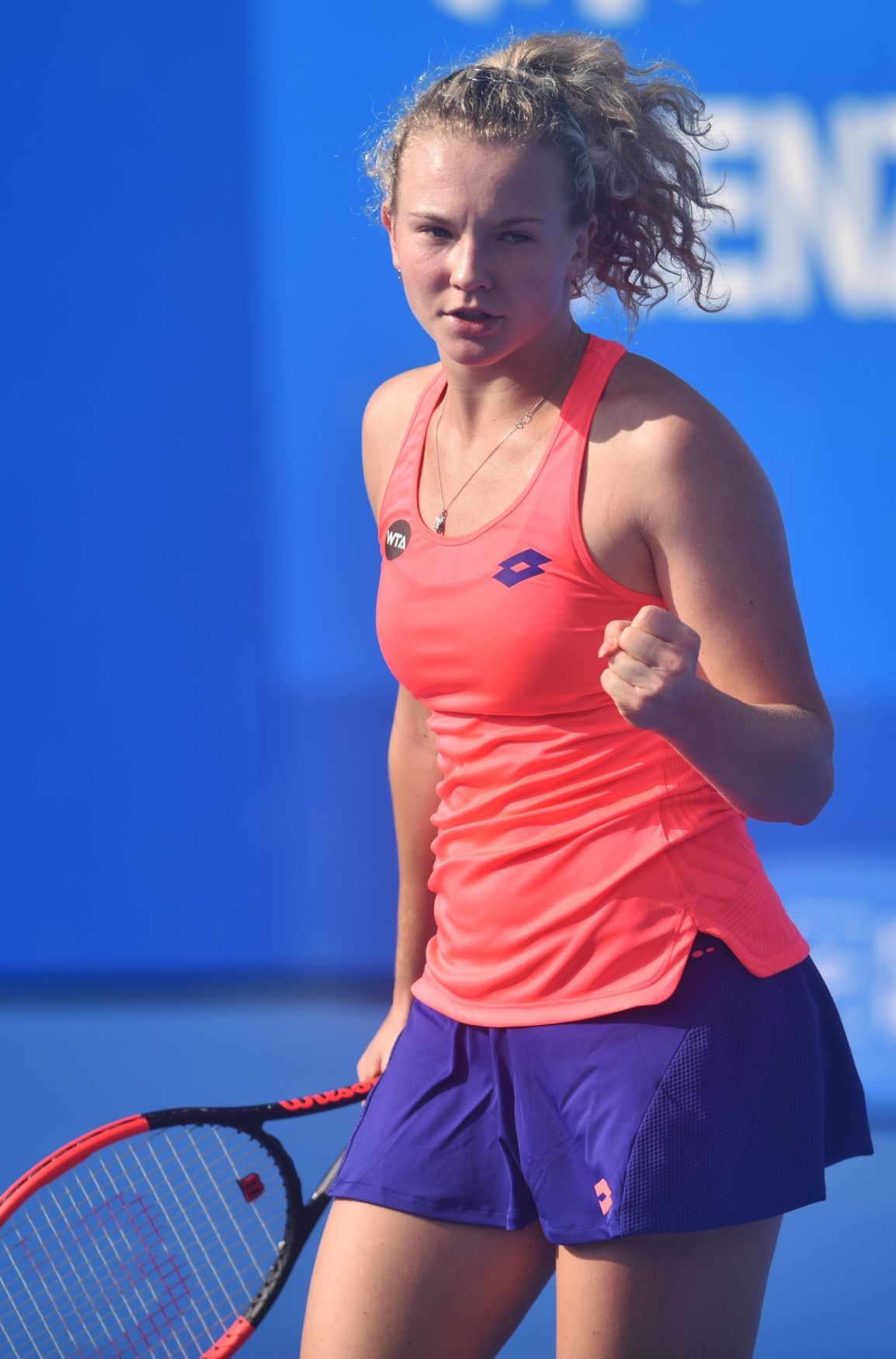 Kateřina Siniaková na turnaji v Šen-čenu 2017