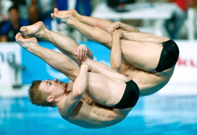 MS v plavání 2015: skoky do vody - Jack David Laugher a Chris Mears, Velká Británie