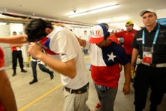 Chilští výtržníci dostanou zákaz vstupu na stadiony