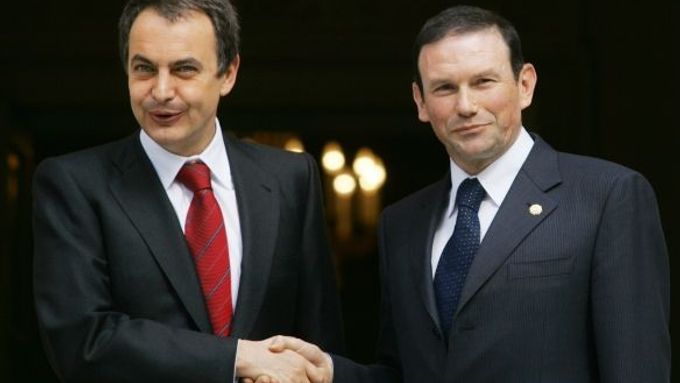 Španělský premiér Zapatero se 4. dubna sešel se šéfem vlády Baskicka Ibarretxem