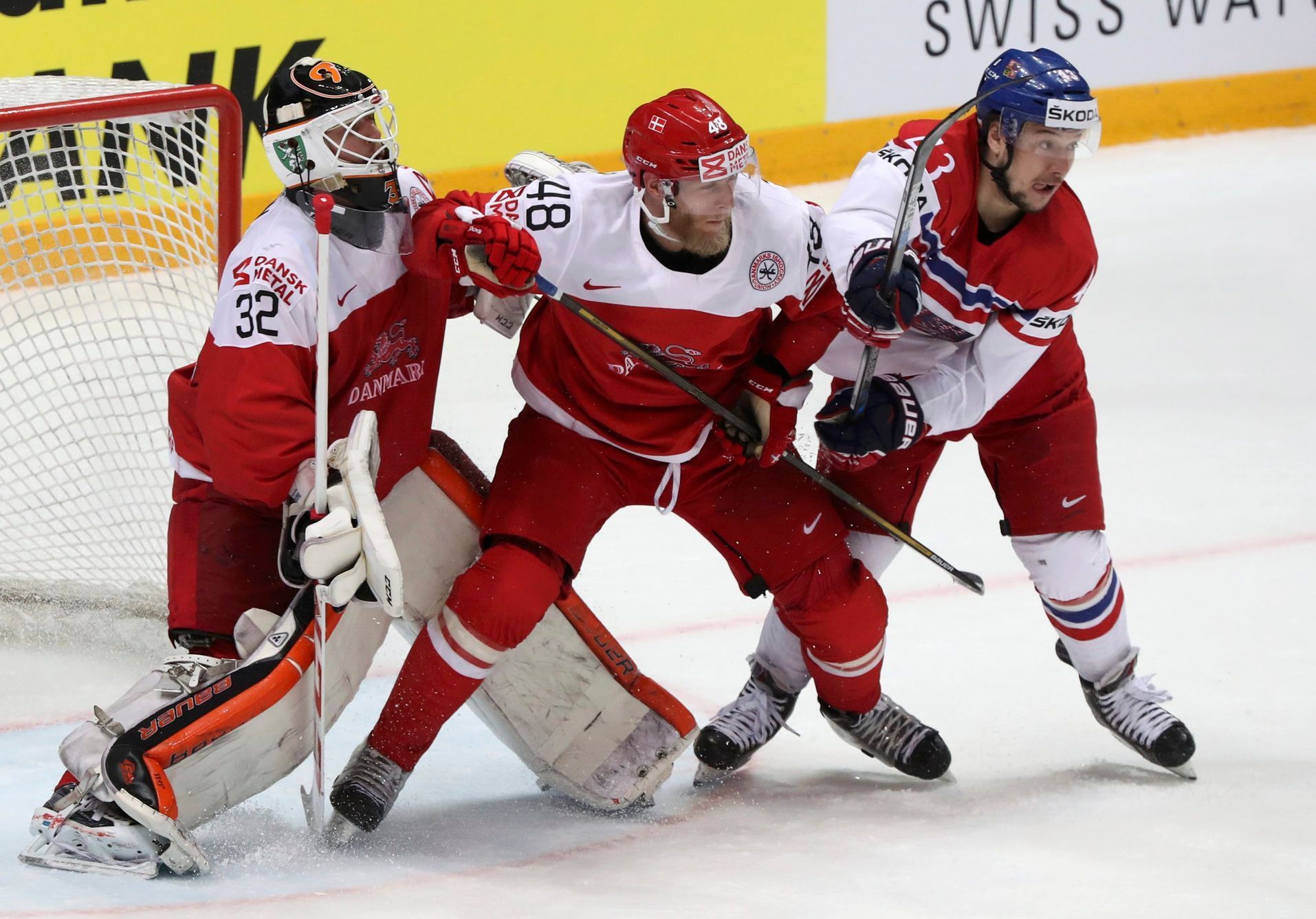Dánsko - Česko, MS v hokeji 2016