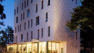 Hotel Olympia v Kopřivnici, jeden z mála projektů, který mohl Kamil Mrva realizovat ve své rodné Kopřivnici.