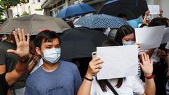 hong kong cenzura čína svoboda slova zákon