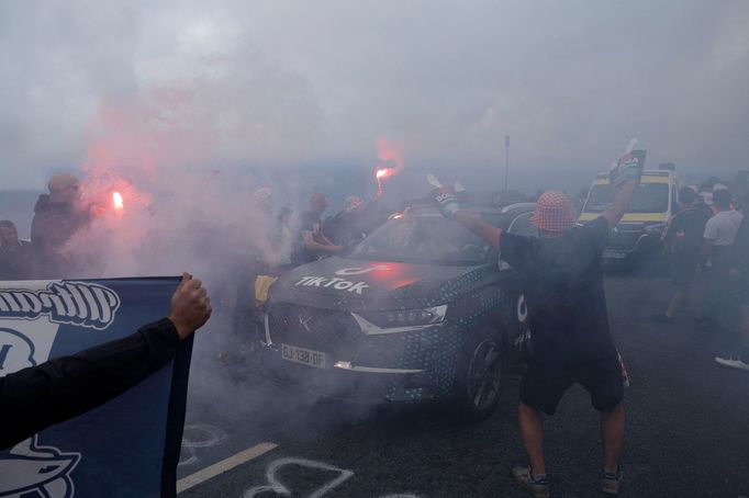 Tour de France 2023: Fanoušci v Baskicku.