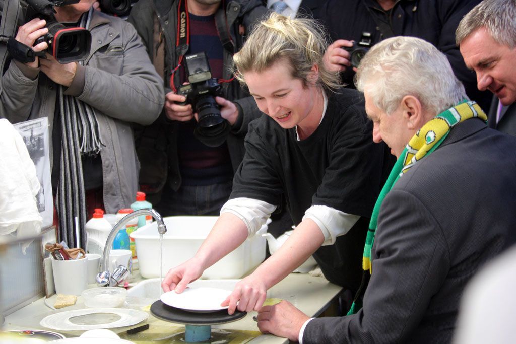 Zeman na návštěvě Karlovarského kraje