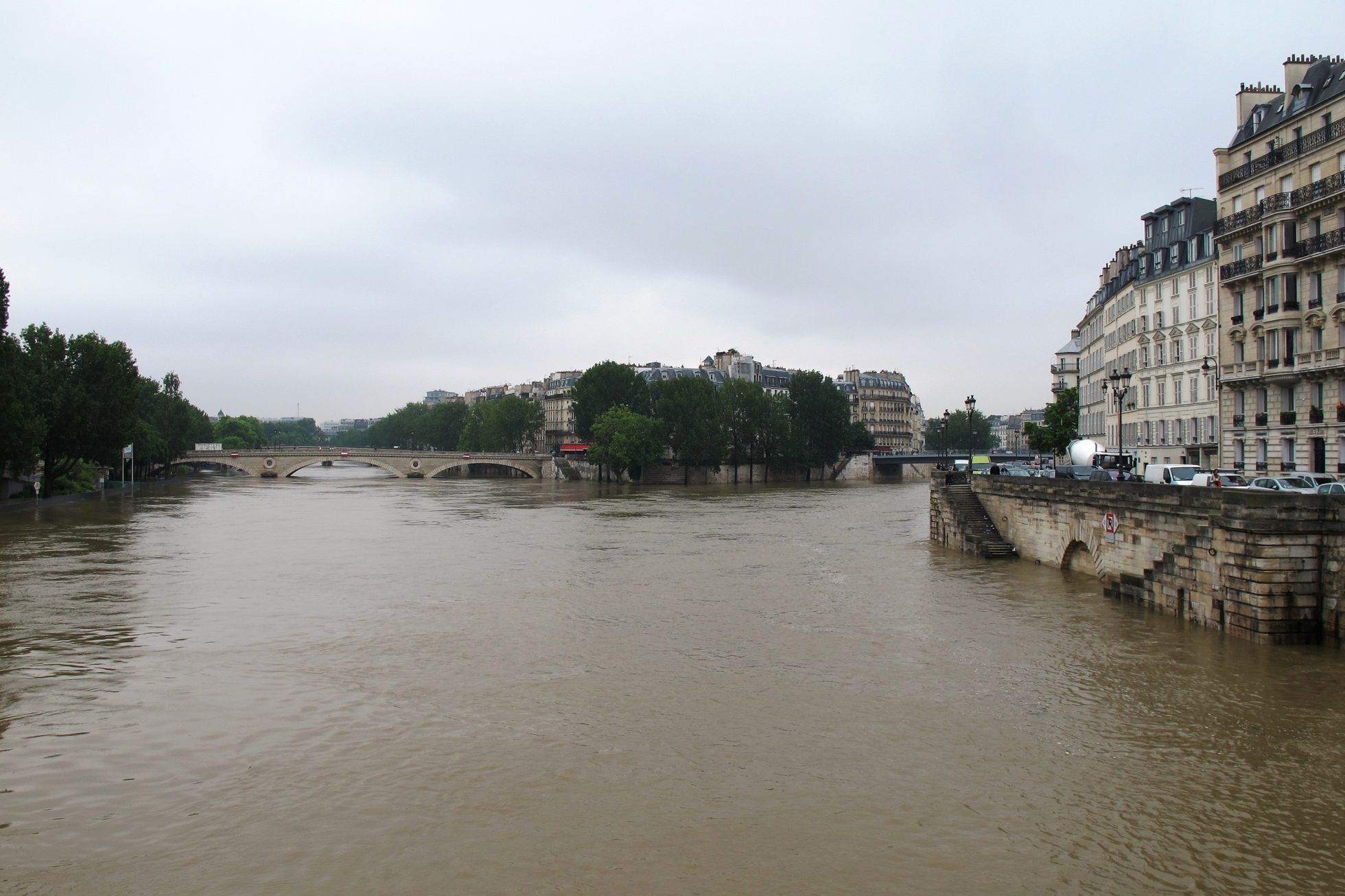 Francie - Paříž - záplavy