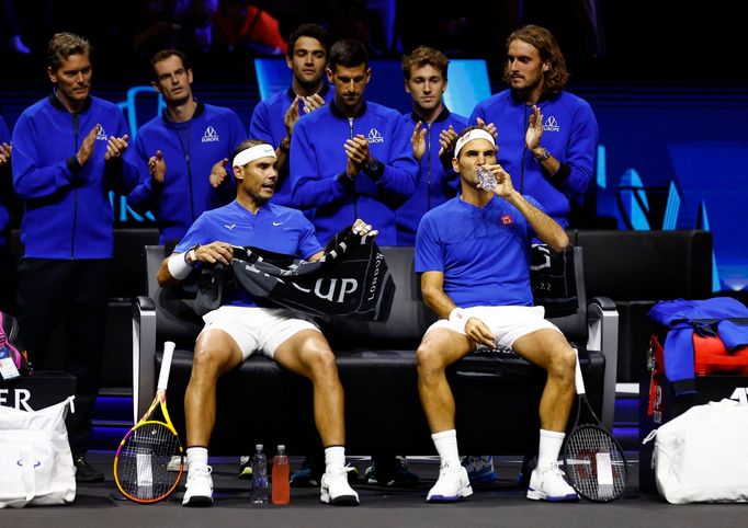 Roger Federer a Rafael Nadal