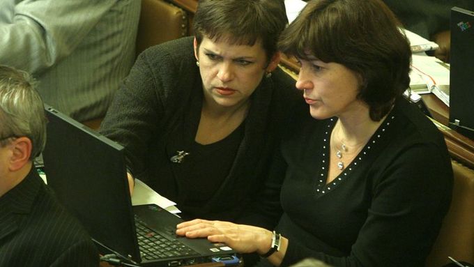 Věra Jakubková a Olga Zubová