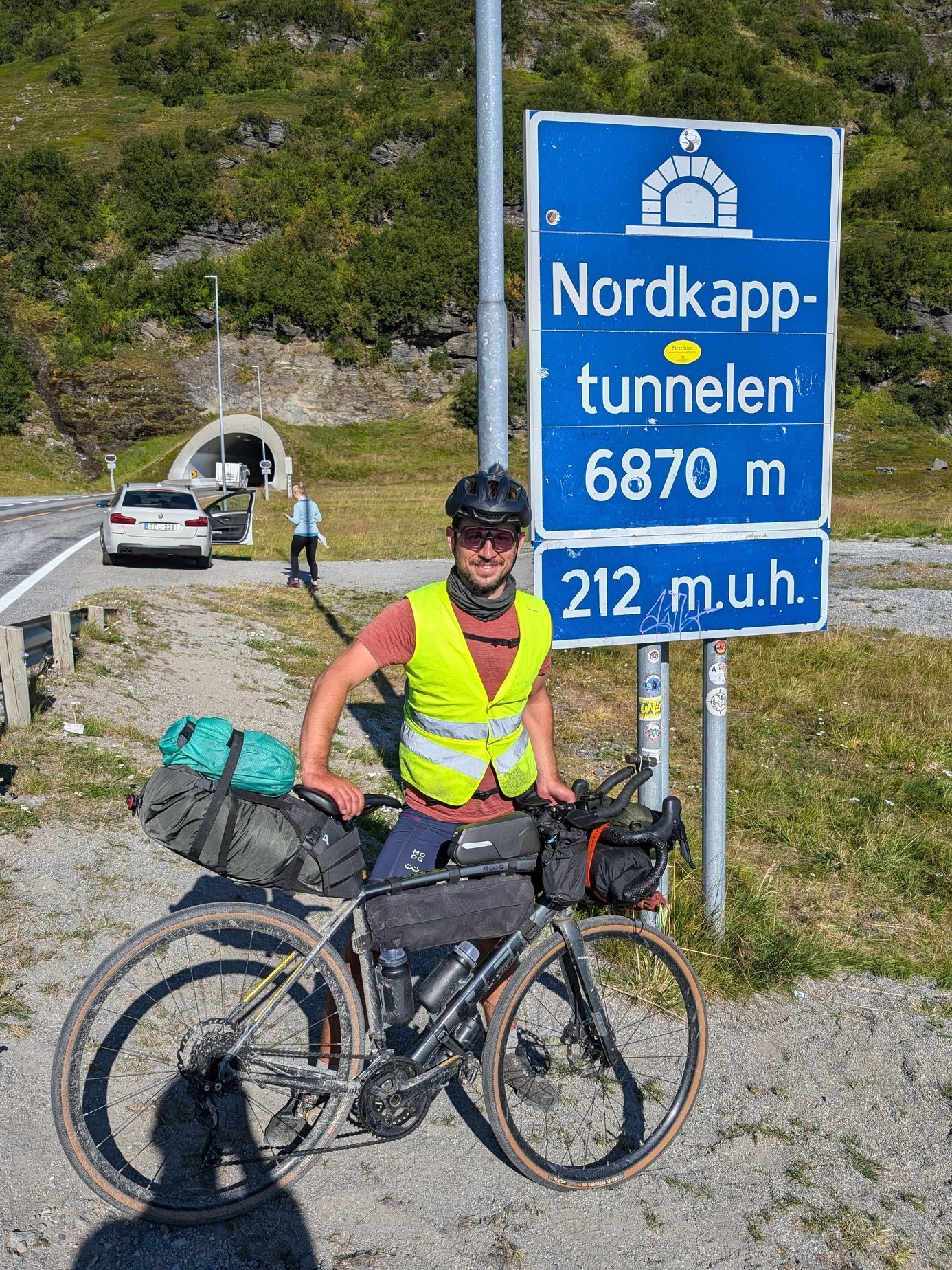 Z cyklocesty Michaela Macháčka