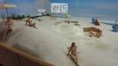 Nude Beach Diorama Newer Older Model of a nude beach in the DDR museum Berlín, Německo