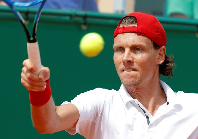 Tomáš Berdych na turnaji v Monte Carlu