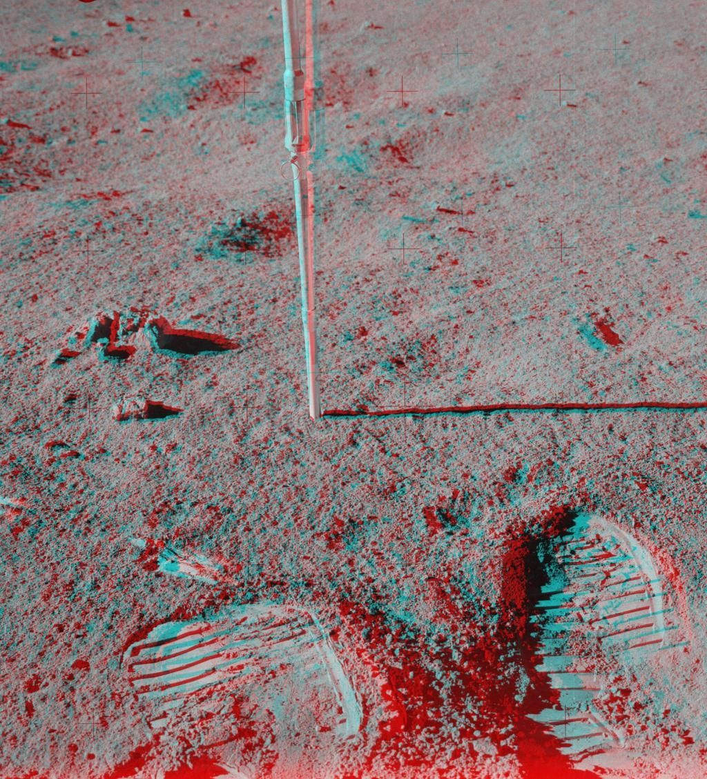 3D - Apollo 14 na Měsíci