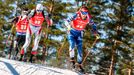 SP Kontiolahti, stíhačka M: Michal Šlesingr (35), Vladimir Iliev (33) a Mario Dolder (36)