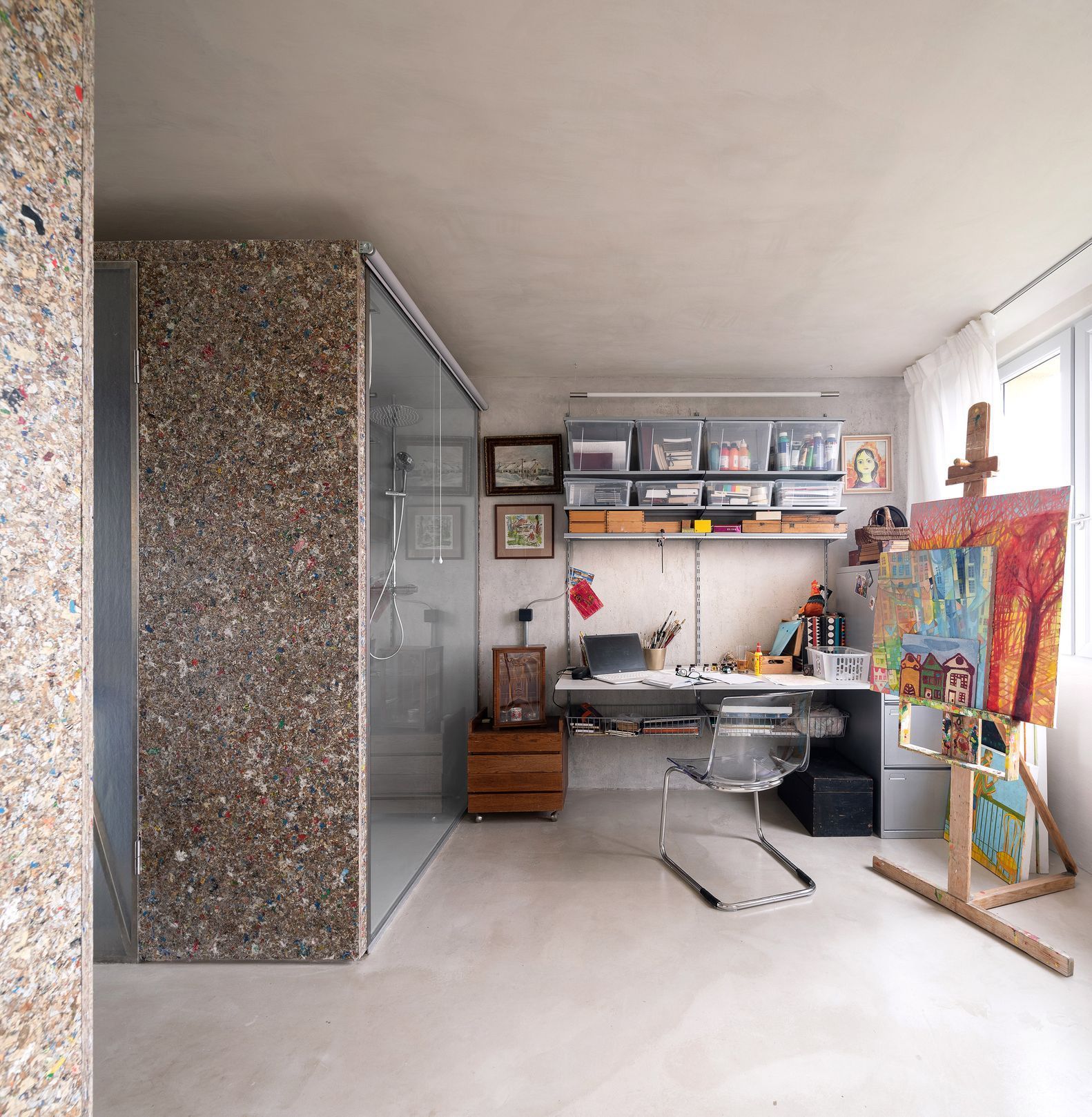 byt, rekonstrukce, praha, packwall, recyklovatelný materiál