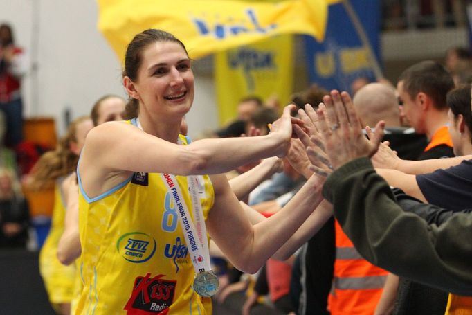 Final Four, finále USK-Jekatěrinburg: Ilona Burgrová