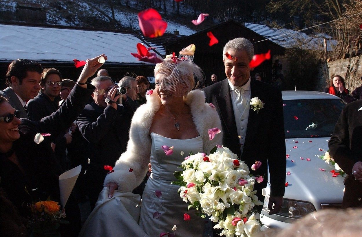 Svatba Heleny Vondráčkové v roce 2003