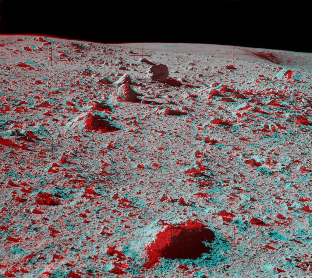 3D - Apollo 14 na Měsíci