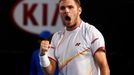 Stanislas Wawrinka v semifinále Australian Open 2014