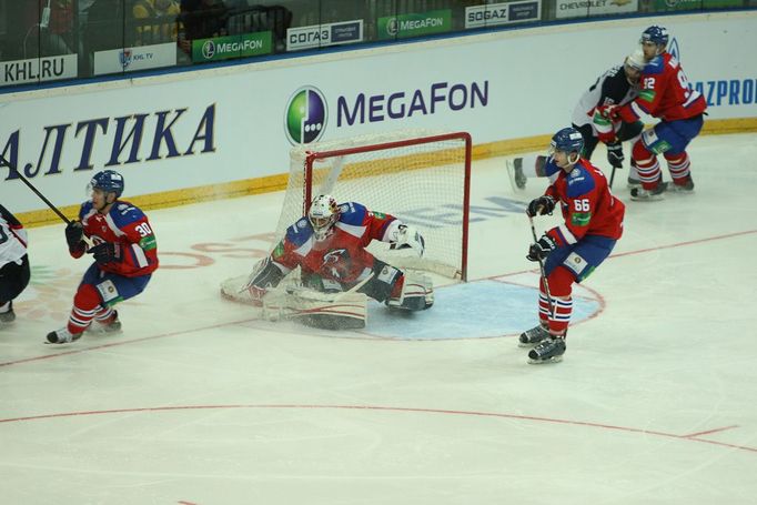 Duel KHL mezi HC Lev a Slovanem Bratislava