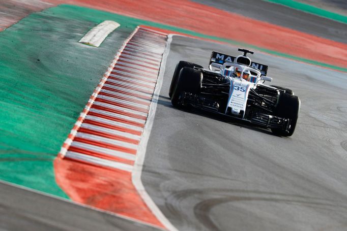 Testy F1 2017, Barcelona I: Sergej Sirotkin, Williams