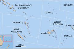 Souostroví Tuvalu má vodu na dva dny. Nepršelo půl roku