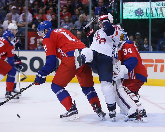 SP, Česko - USA: Martin Hanzal, Petr Mrázek