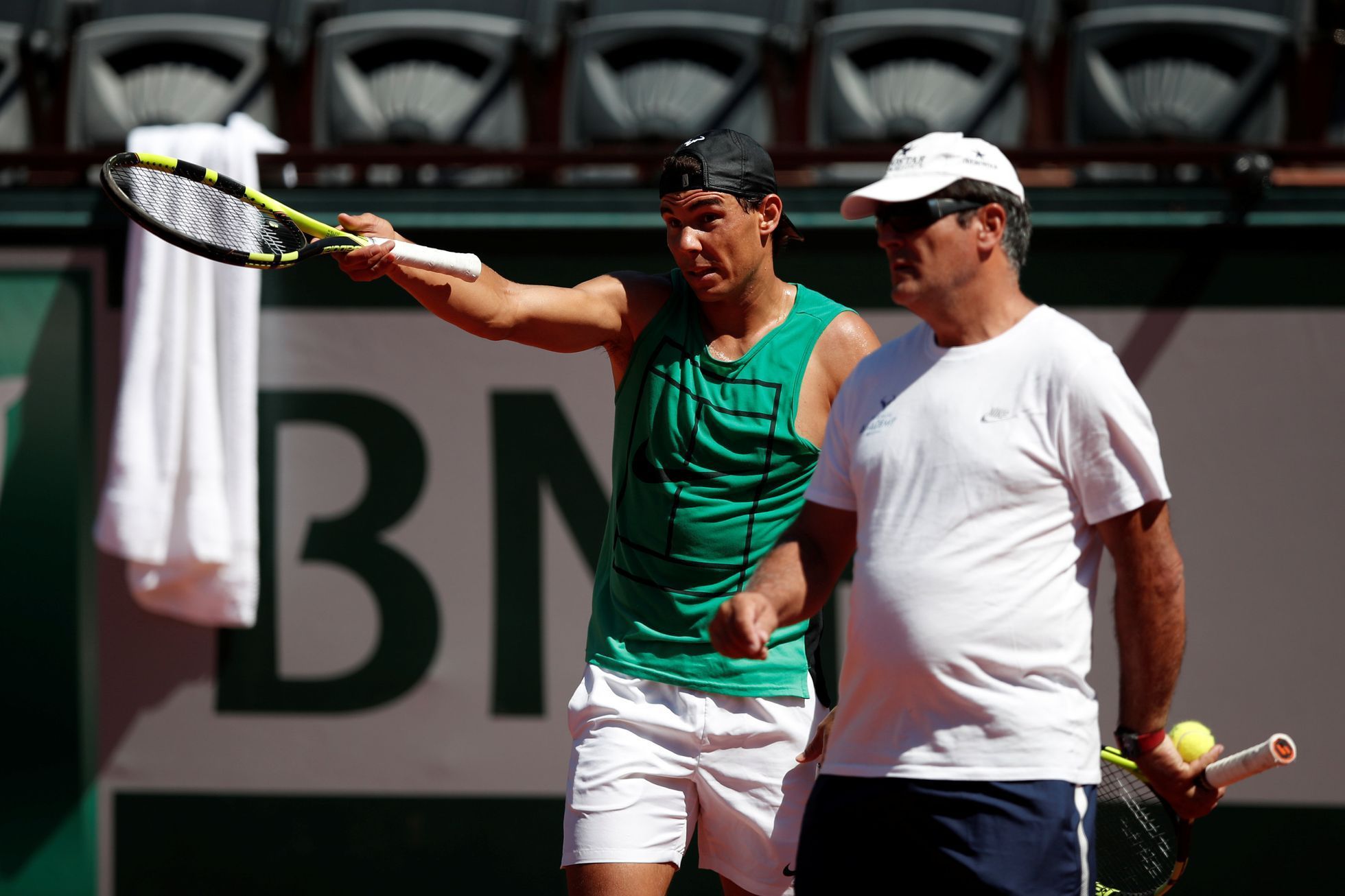 Rafael a Toni Nadalové před French Open 2017