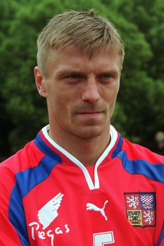 Česká fotbalová reprezentace na Euru 2000: Obránce Tomáš Řepka.