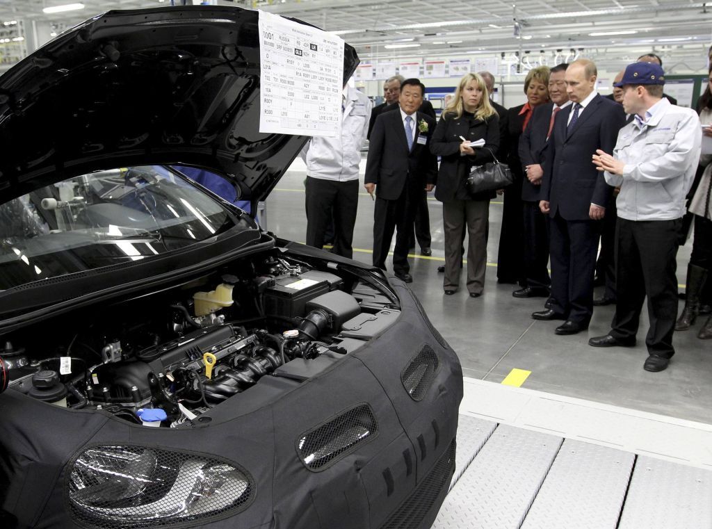 Rusko Putin Hyundai