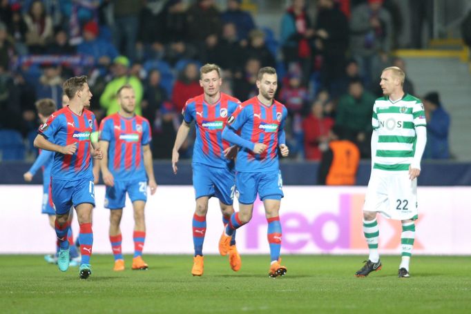 EL, Plzeň-Sporting: radost Plzně