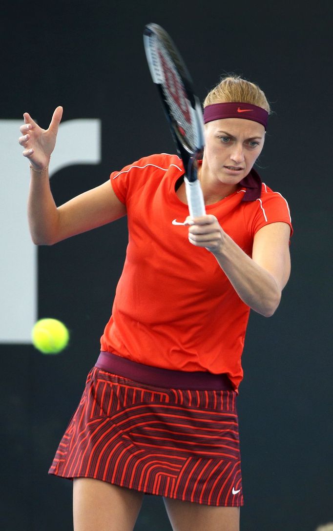 Petra Kvitová v Brisbane 2019