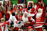 Santa Clausové nakonec nebyli zapotřebí, kopu gólů nadělili Rusům sami kanadští hokejisté