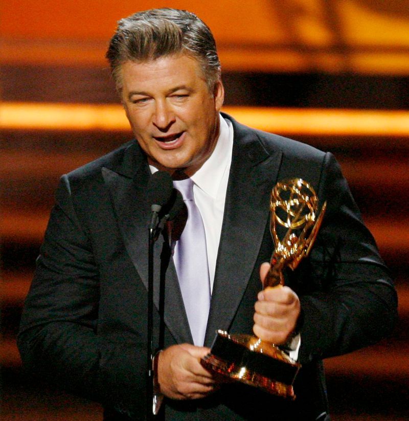 Alec Baldwin přebírá cenu Emmy